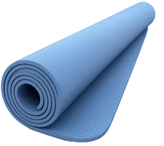 Rolled exercise mat